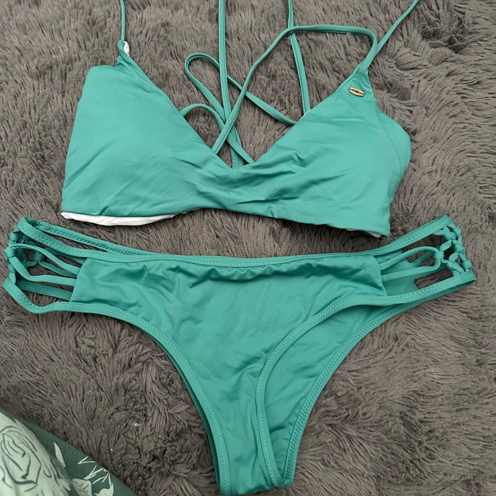 Teal Bikini Set